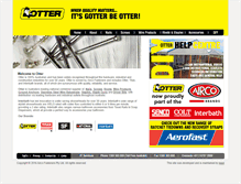 Tablet Screenshot of otter.com.au